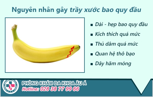 Hình ảnh trầy xước bao quy đầu cần biết