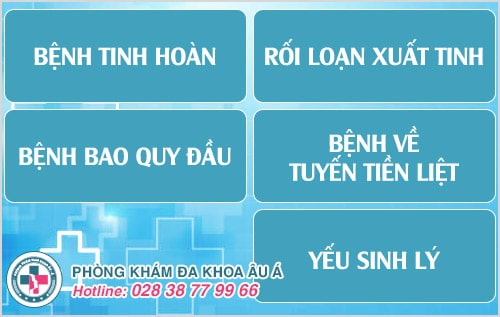 bệnh ngoại khoa nam thường gặp và cách hỗ trợ chữa hiệu quả
