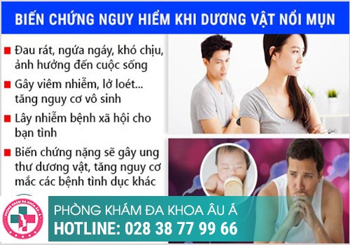 Mụn li ti ở dương vật nguy hiểm như thế nào?