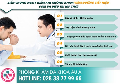 Biến chứng khôn lường khi viêm đường tiết niệu ở nam giới 