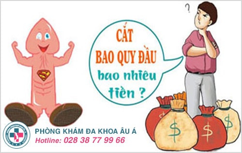 Cắt bao quy đầu bao nhiêu tiền?