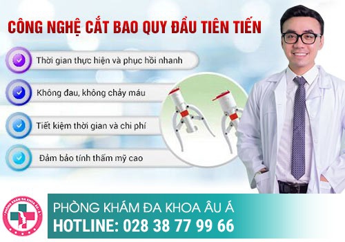 Phương pháp cắt bao quy đầu công nghệ Hàn Quốc