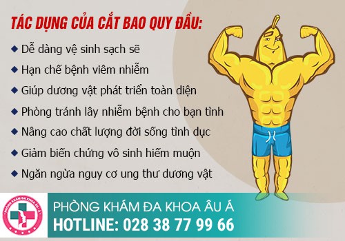 Địa chỉ cắt bao quy đầu uy tín tại TPHCM