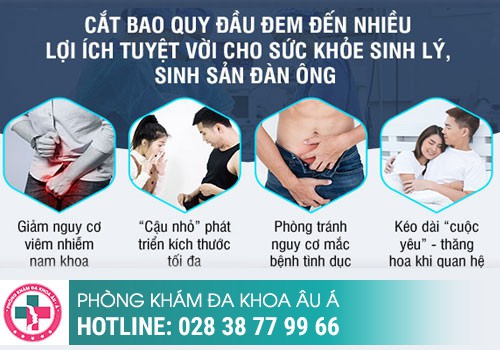 Lợi ích từ việc cắt bao quy đầu dành cho nam giới