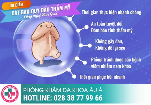 Địa chỉ cắt bao quy đầu ở Bình Dương