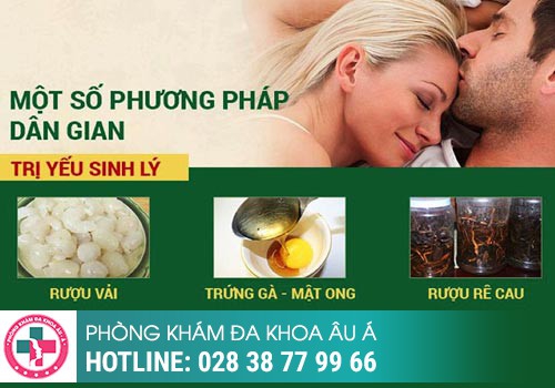 Cách chữa trị yếu sinh lý nam tại nhà hiệu quả