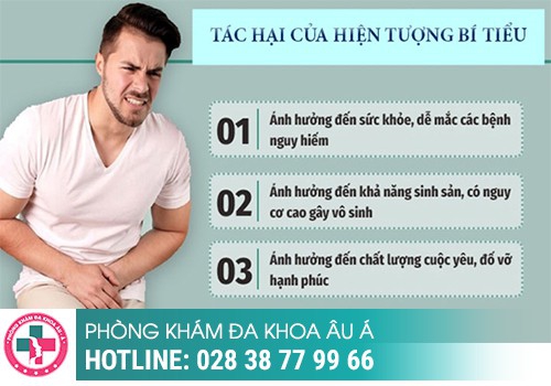 Triệu chứng của bí tiểu