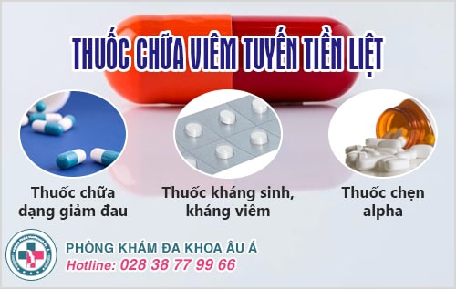 3 loại thuốc chữa viêm tuyến tiền liệt hiệu quả hiện nay