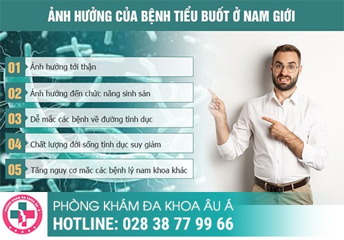 Đi tiểu buốt nam giới ảnh hưởng như thế nào?